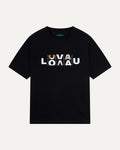 Slot Abstract T-shirt Black